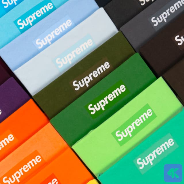 The Box Logo Collection: 291 Supreme Box Logo T-Shirts, Complete Collection 1994-2022, Various Sizes (1 of 11 images)