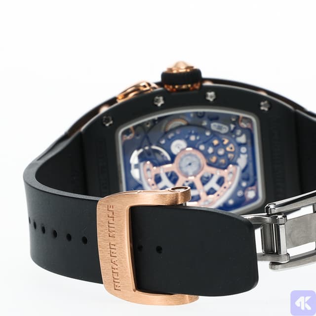 Richard Mille RM 037 Automatic Winding Black Ceramic Skeleton Dial  52.20 x 34.40 x 12.50 mm - Full Boxes & Papers (6 of 7 images)