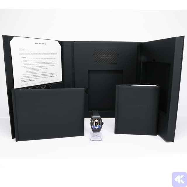 Richard Mille RM 037 Automatic Winding Black Ceramic Skeleton Dial  52.20 x 34.40 x 12.50 mm - Full Boxes & Papers (7 of 7 images)